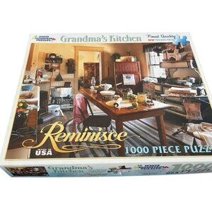 White Mountain Puzzles Grandma's Kitchen 1000 Piece Puzzle